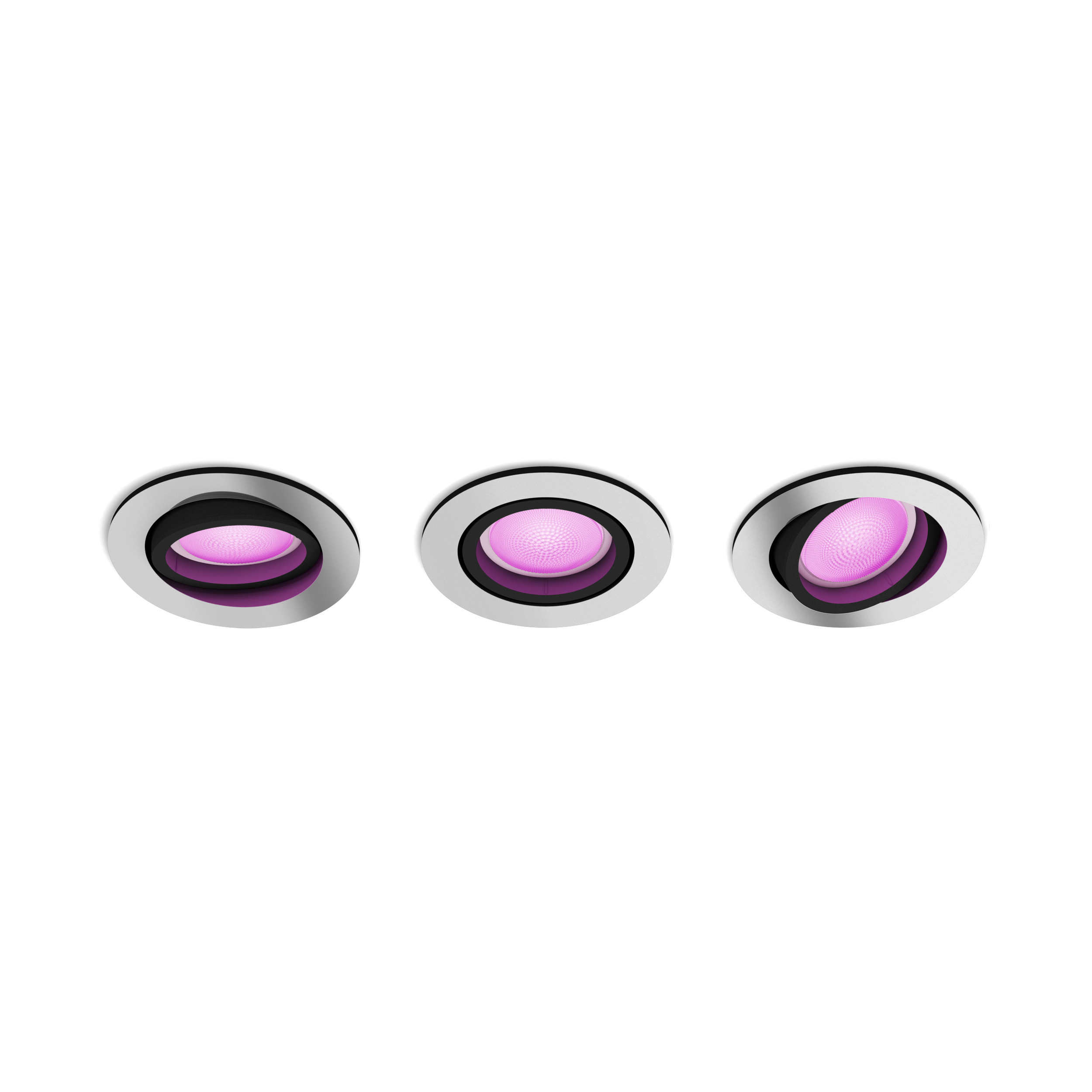 Philips Hue Centura Downlight White & Color 3-pack - Philips Hue | Bellalite
