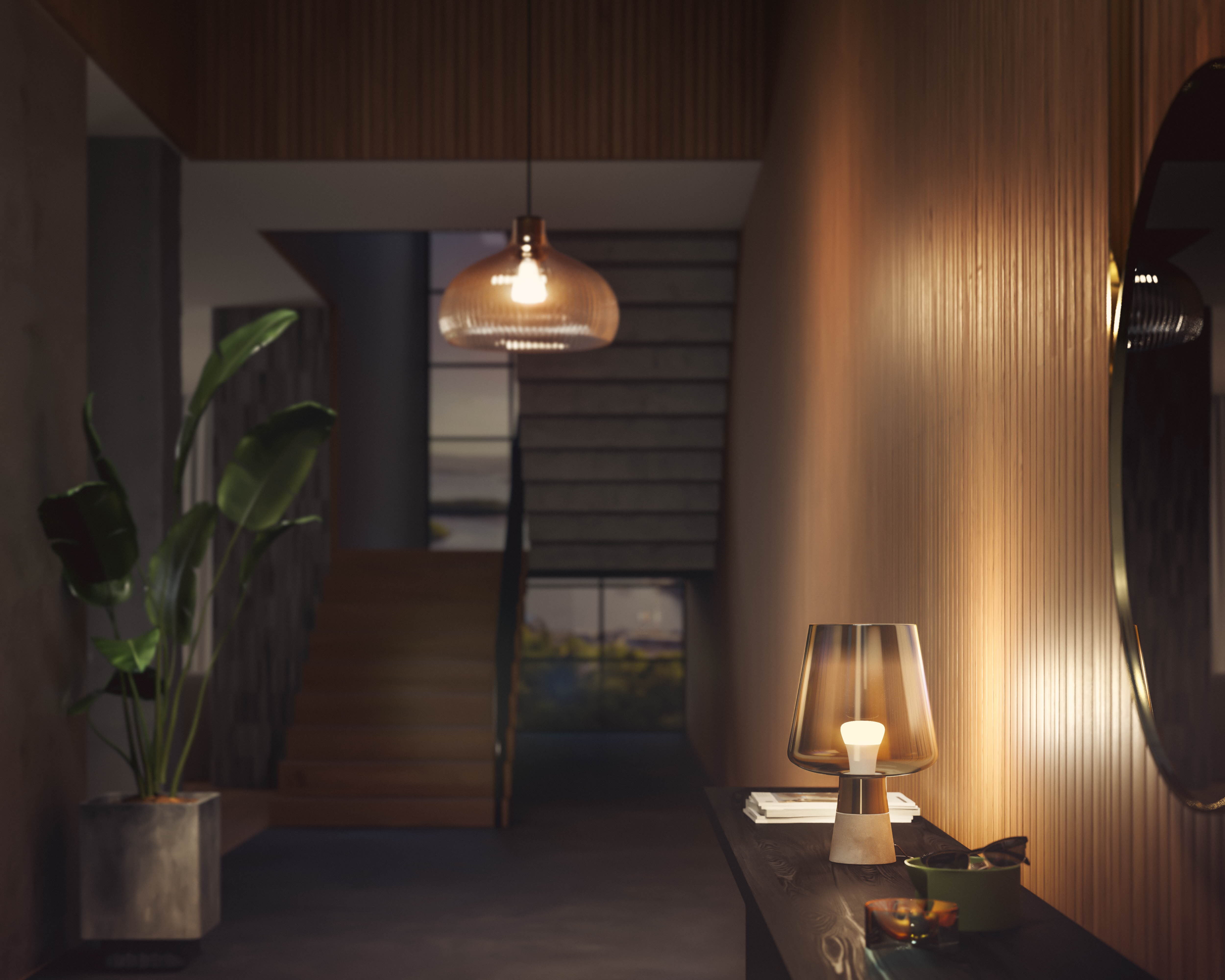 Philips Hue White E27 3-pack 9W 2700K - Philips Hue | Bellalite