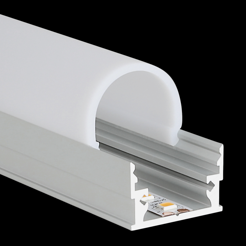 Aluminiumprofil M-Line Low, 2m - PROLED | Bellalite