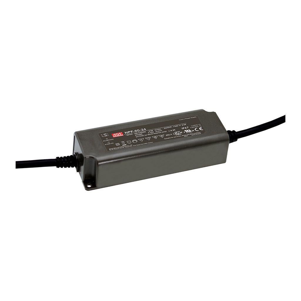 Mean Well NPF-60-12 ECO+ 12V 60W IP67  - Mean Well | Bellalite