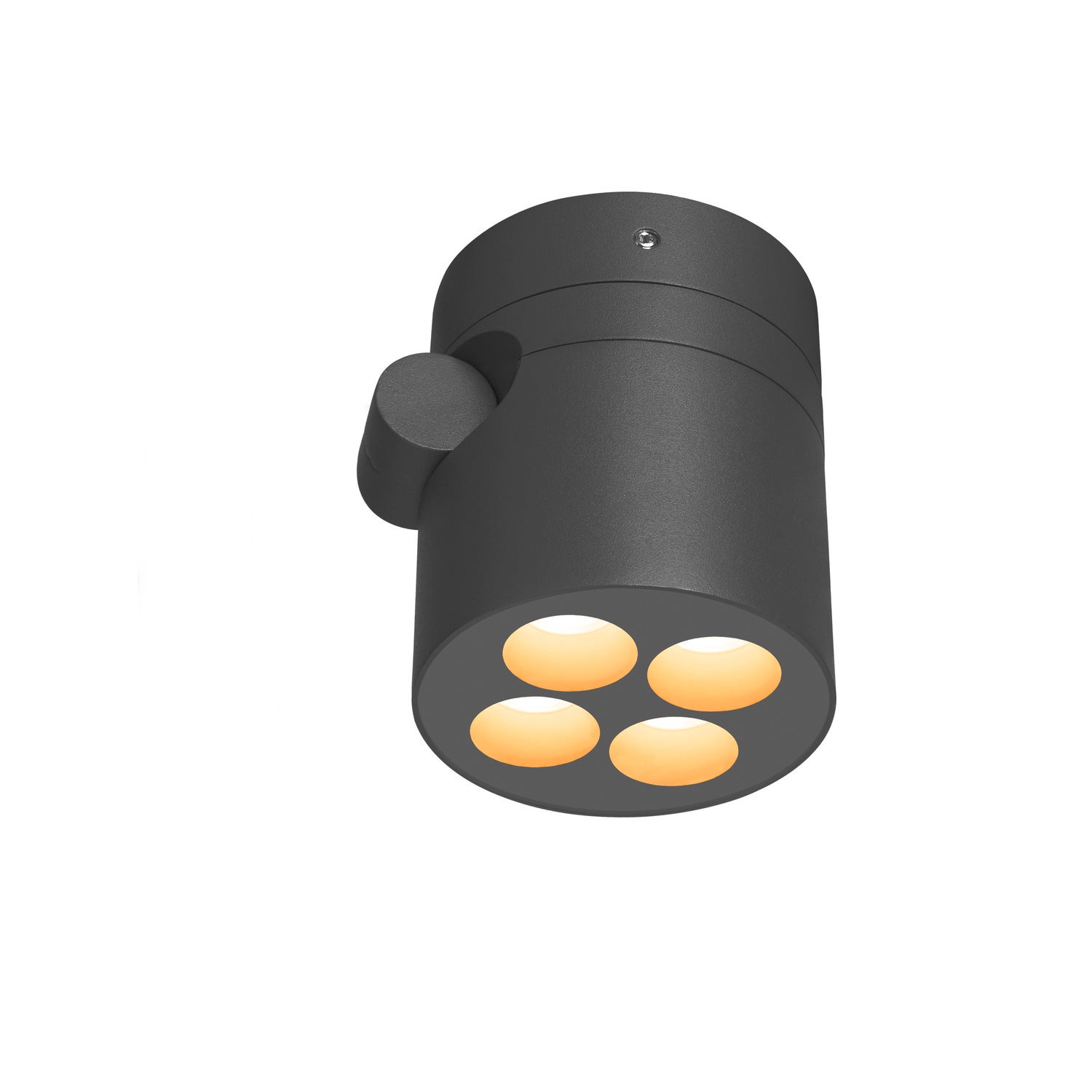 R-CUBE, wall and ceiling-mounted light, 2700/3000K, 15W, PHASE, 70°, Antracit  - SLV | Bellalite