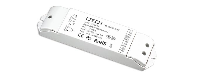 DALI CV LED Dimmer 12-24V DC - LTECH | Bellalite DALI CV LED Dimmer 12-24V DC - LTECH | Bellalite