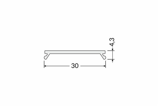 Topmet Täcklock C9 Opal 1m - TOPMET | Bellalite