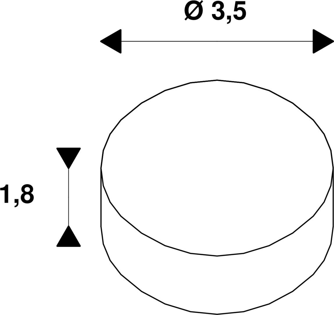 Reflector for DASAR® S/M, 36°  - SLV | Bellalite