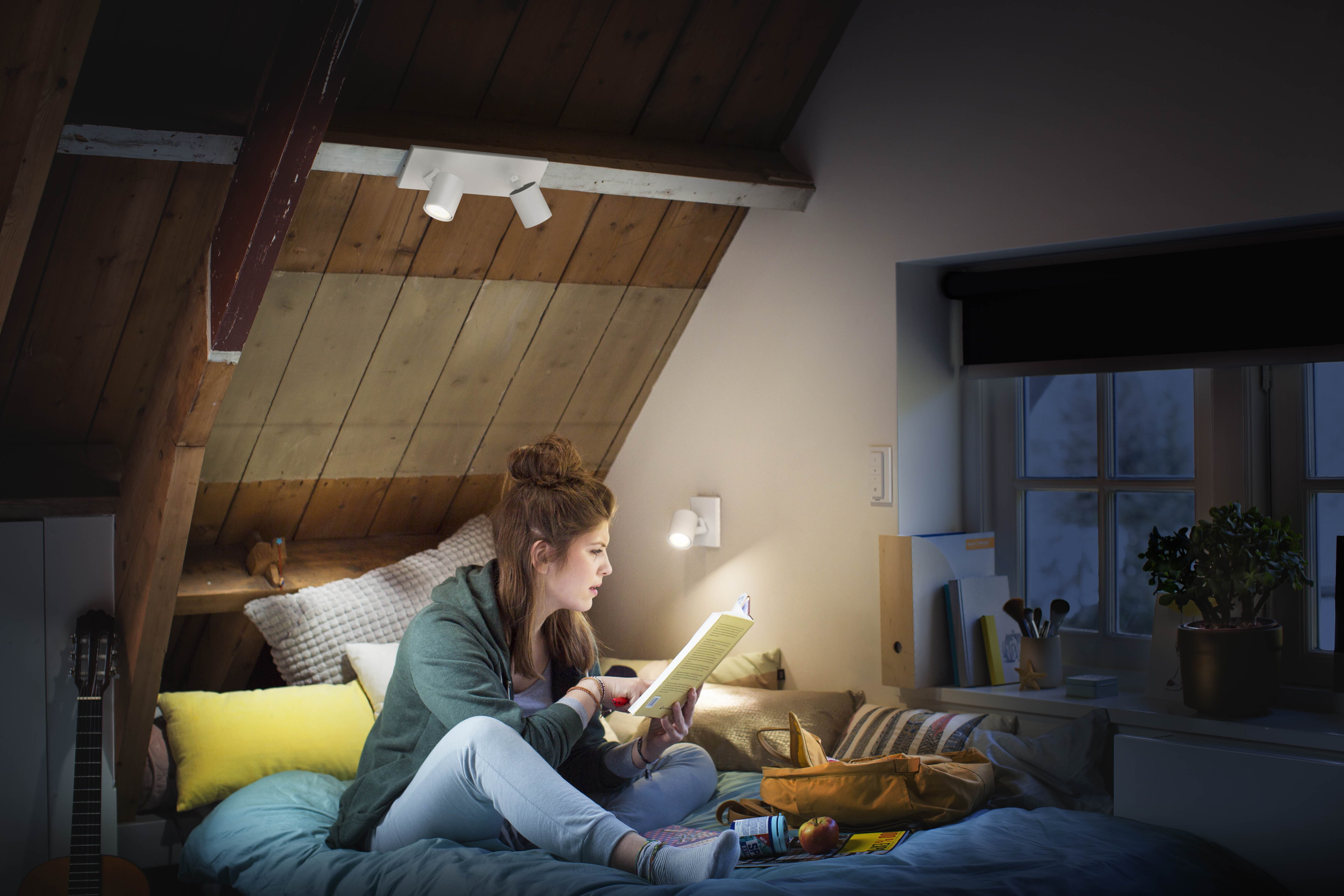 Philips Hue Runner Dubbel White Ambience + Switch - Philips Hue | Bellalite