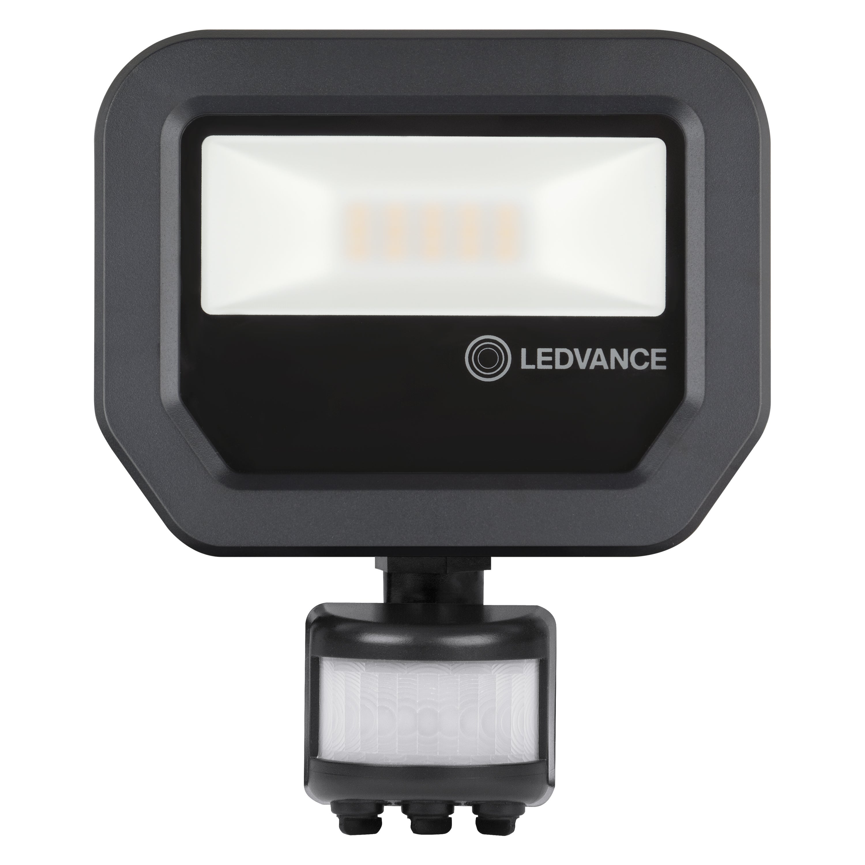 Floodlight Gen3 Sensor 10W 3000K IP65 Svart, 100° x 100°  - Ledvance | Bellalite