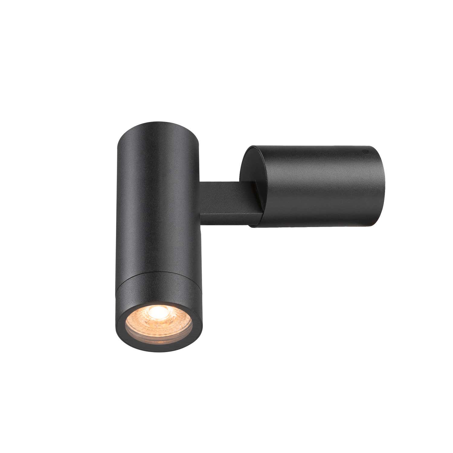 S-TUBE, wall-mounted light, round, GU10, 1x max. 10 W, Svart - SLV | Bellalite S-TUBE, wall-mounted light, round, GU10, 1x max. 10 W, Svart - SLV | Bellalite