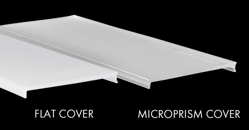 Plastic Cover L-Line Flat, 2m Frost - PROLED | Bellalite