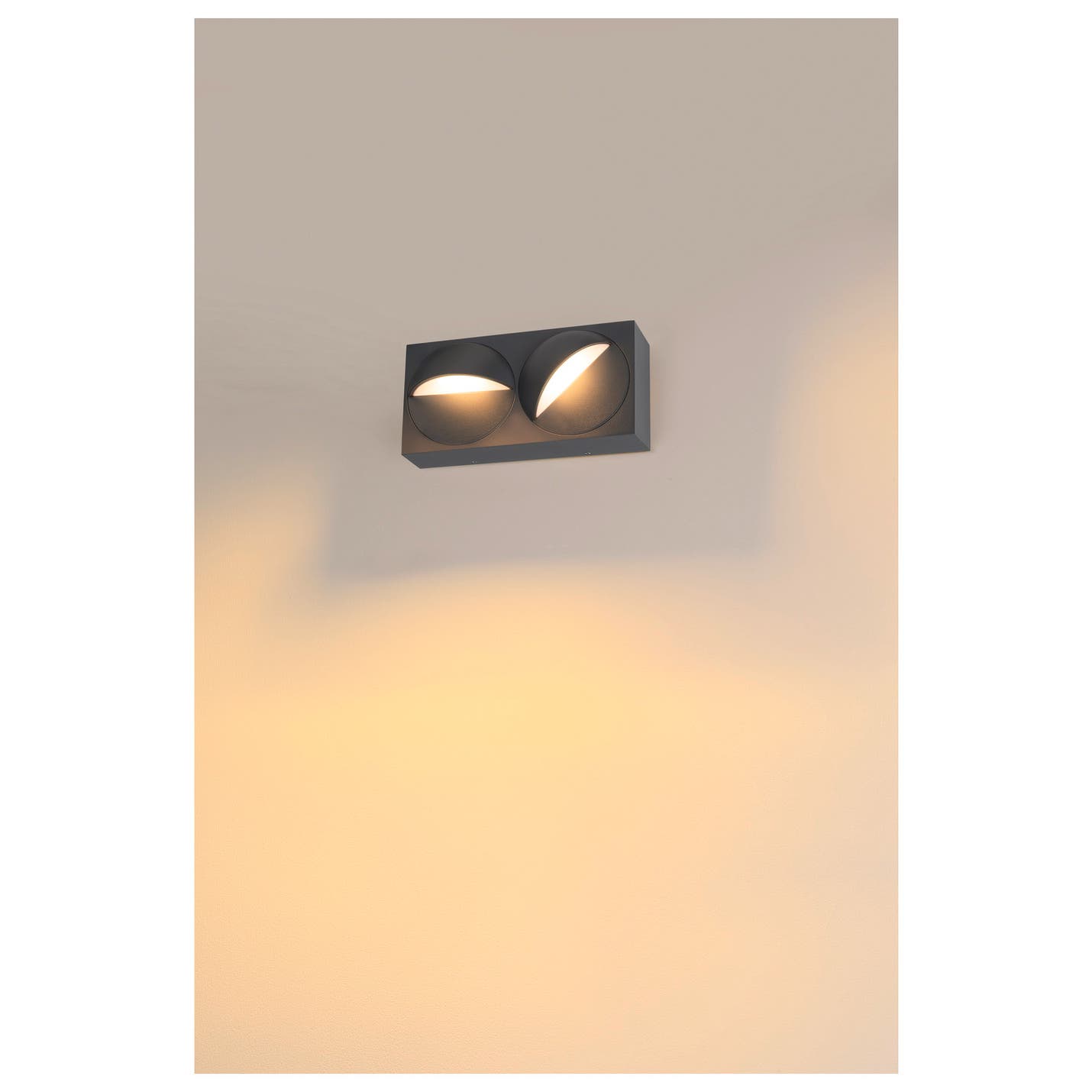 LID I, wall-mounted light, 2700/3000K, 29W, PHASE, 100°, Antracit - SLV | Bellalite LID I, wall-mounted light, 2700/3000K, 29W, PHASE, 100°, Antracit - SLV | Bellalite