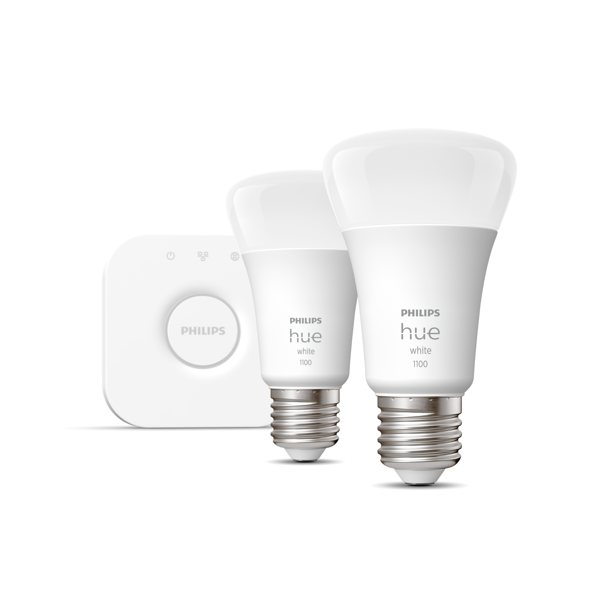Philips Hue Startpaket 2x 9W White E27 - Philips Hue | Bellalite