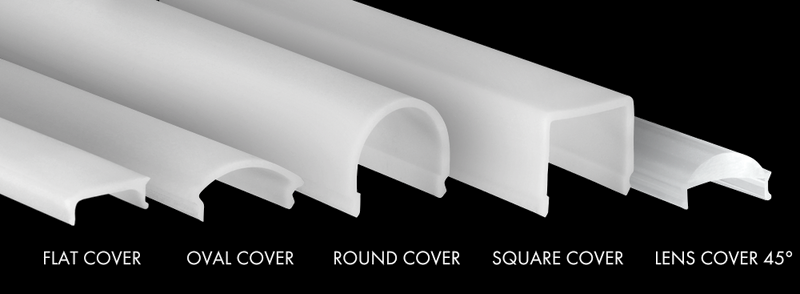 Plastic Cover M-Line Flat Break Proof, 2m - PROLED | Bellalite