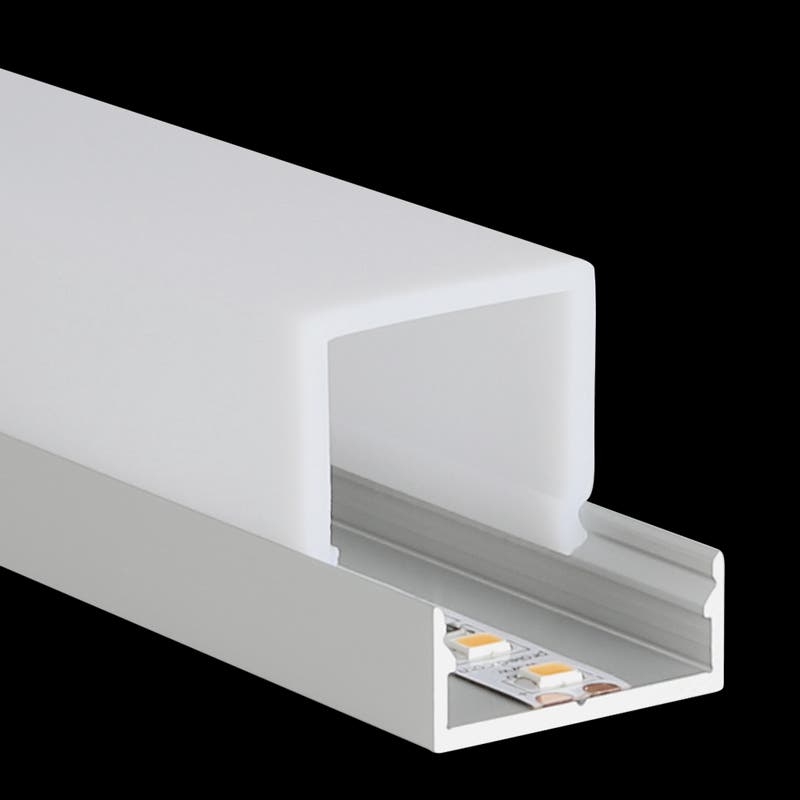 Aluminiumprofil M-Line Extra Low 10, 2m - PROLED | Bellalite Aluminiumprofil M-Line Extra Low 10, 2m - PROLED | Bellalite