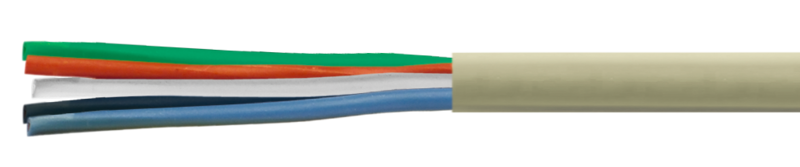 PVC-Kabel Halogenfri 5x0,34mm²  - PROLED | Bellalite