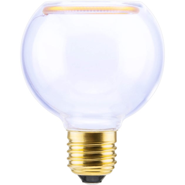 Segula Floating Line LED Globe 80 Klar E27 4W 240lm 2200K - Segula | Bellalite Segula Floating Line LED Globe 80 Klar E27 4W 240lm 2200K - Segula | Bellalite
