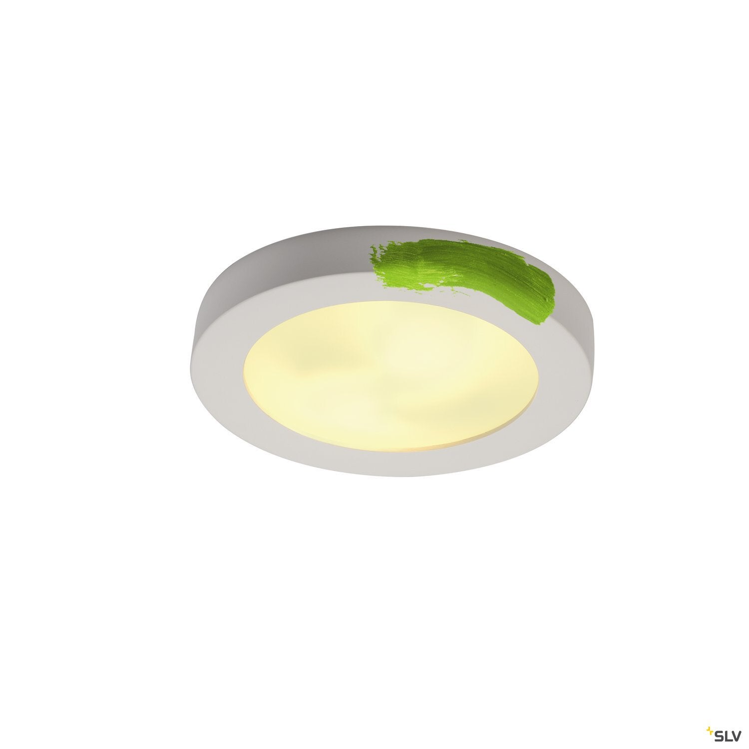 Gipsarmatur för tak GL 105 E27 Rund - SLV | Bellalite