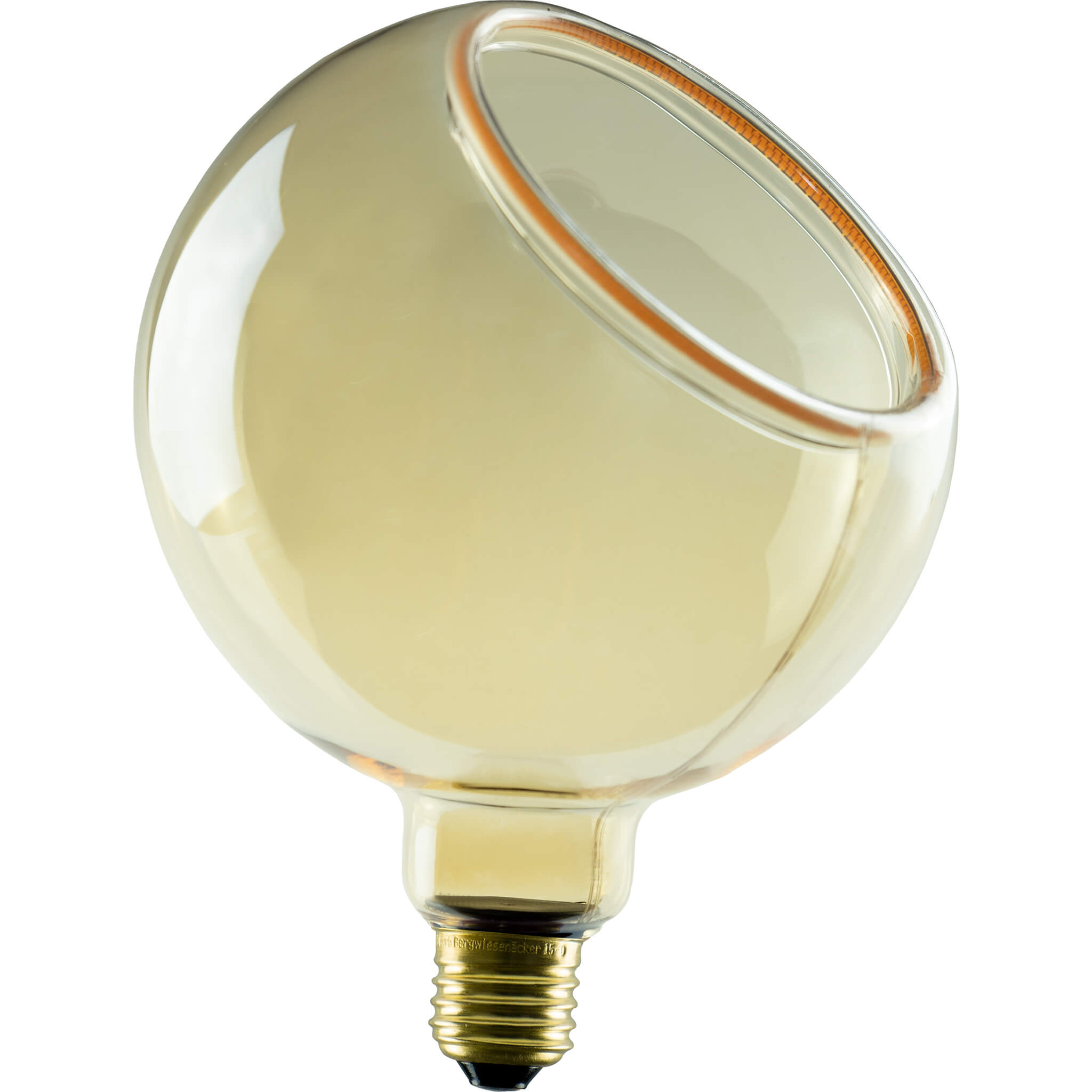 Segula Floating Line LED Globe 150 Guld 45° E27 4,5W 300lm 2200K - Segula | Bellalite