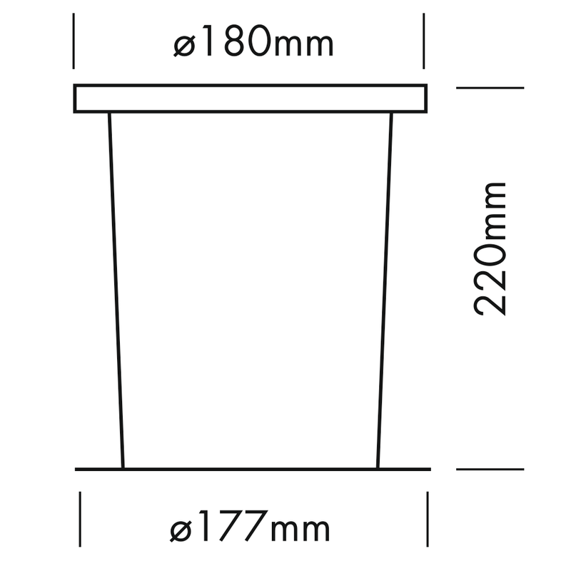 Proled PVC Plastic Mounting Sleeve Inground COB18  - PROLED | Bellalite