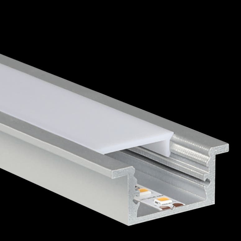 Aluminiumprofil M-LINE REC 12 ST, per meter Aluminium - PROLED | Bellalite Aluminiumprofil M-LINE REC 12 ST, per meter Aluminium - PROLED | Bellalite