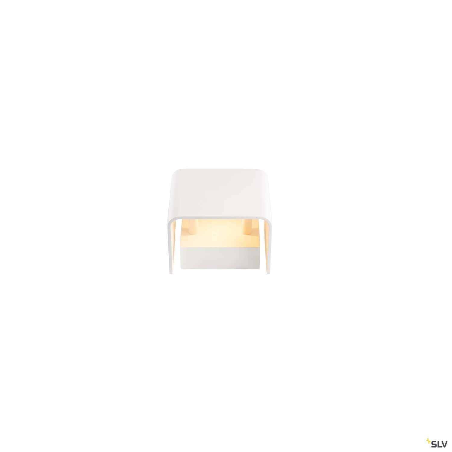 MANA LED väggarmatur 96, vit, 2000K-3000K dim to w - SLV | Bellalite MANA LED väggarmatur 96, vit, 2000K-3000K dim to w - SLV | Bellalite