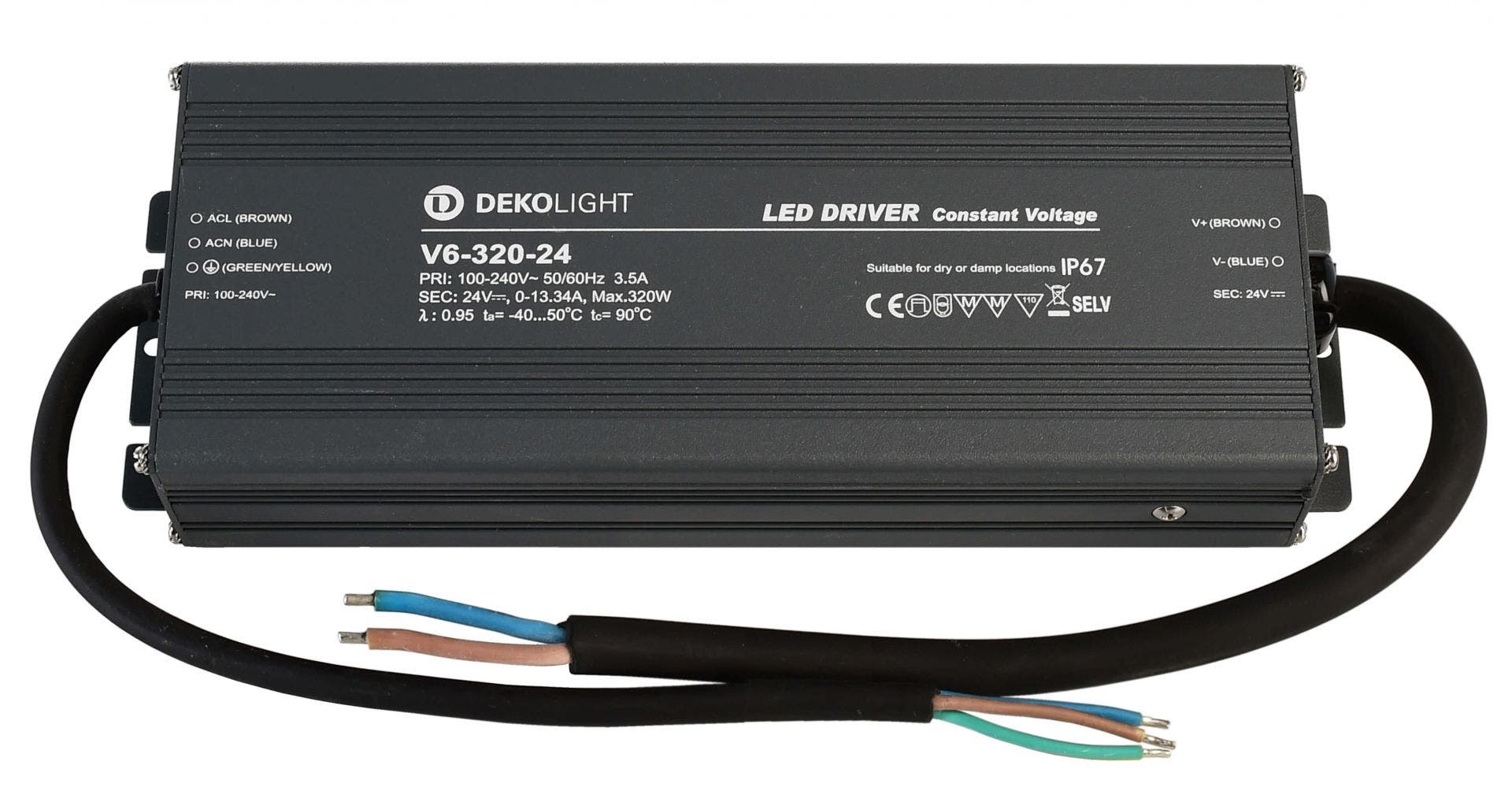 Deko-Light V6-320-24 24V 320W IP67 - Deko-Light | Bellalite Deko-Light V6-320-24 24V 320W IP67 - Deko-Light | Bellalite
