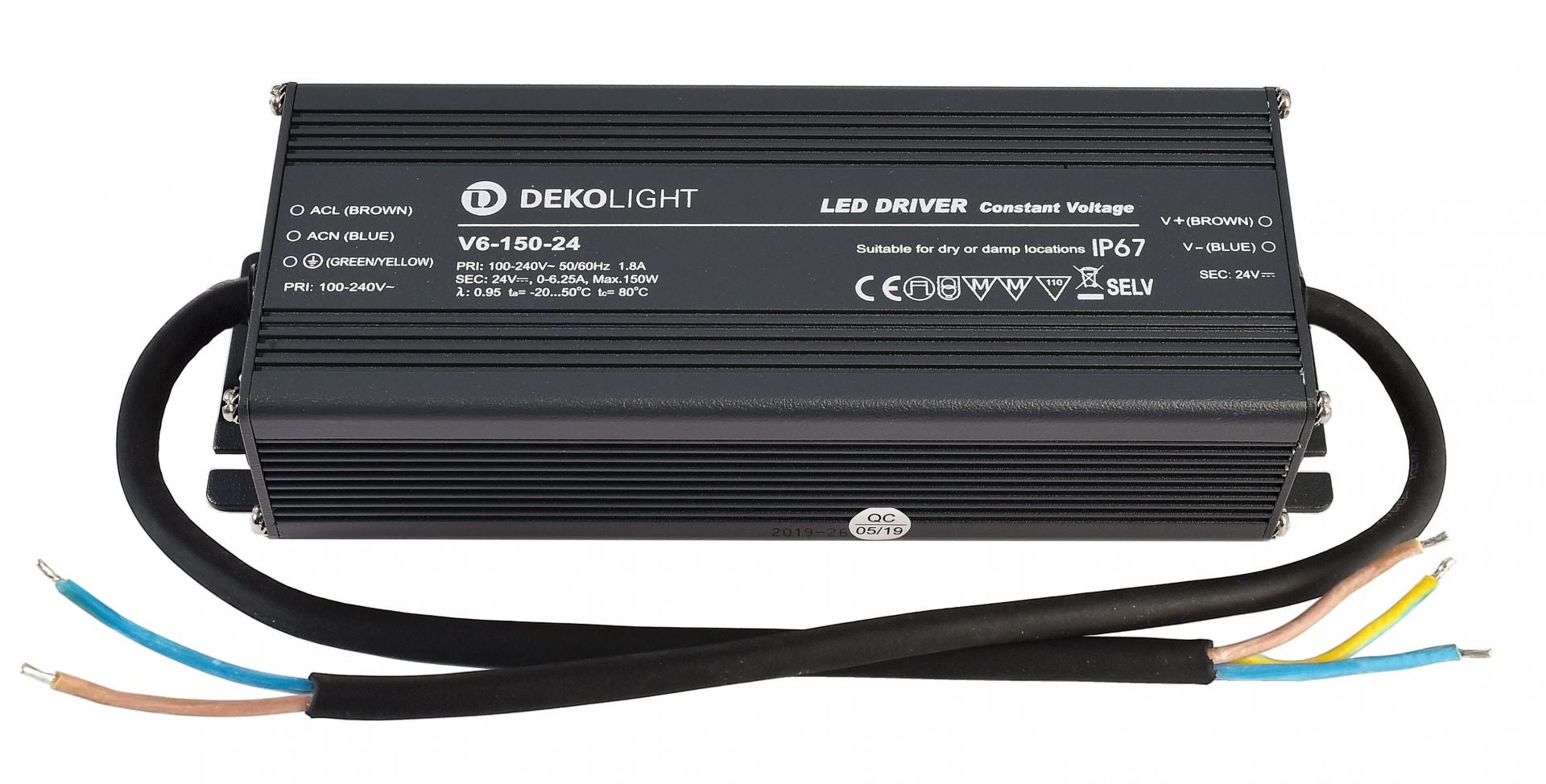 Deko-Light V6-150-24 24V 150W IP67 - Deko-Light | Bellalite