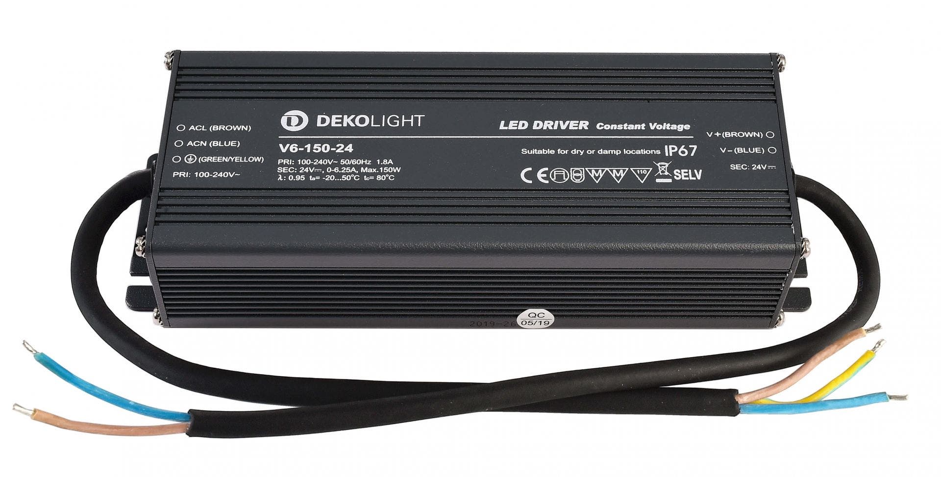 Deko-Light V6-150-24 24V 150W IP67 - Deko-Light | Bellalite Deko-Light V6-150-24 24V 150W IP67 - Deko-Light | Bellalite