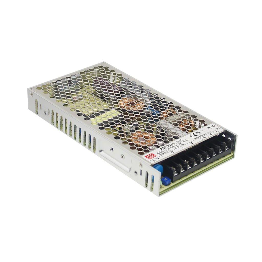 Mean Well RSP-200-1212V 200W - Silent  - Mean Well | Bellalite