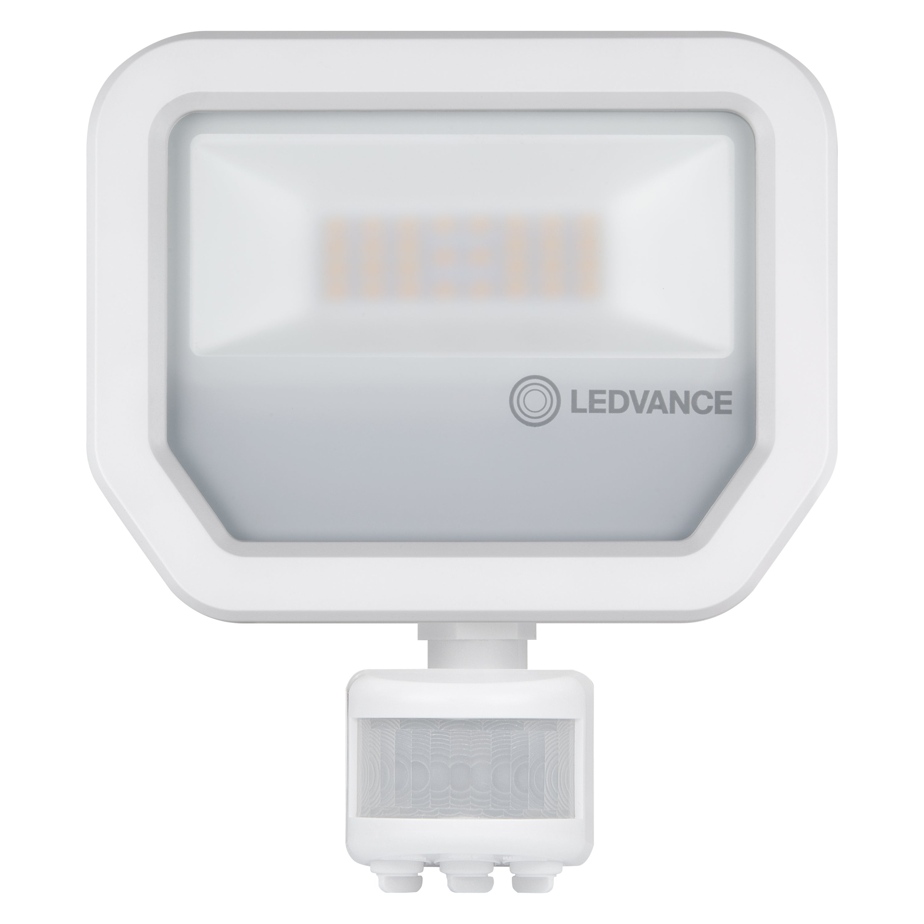 Floodlight Gen3 Sensor 20W 3000K IP65 Vit, 100° x 100°  - Ledvance | Bellalite