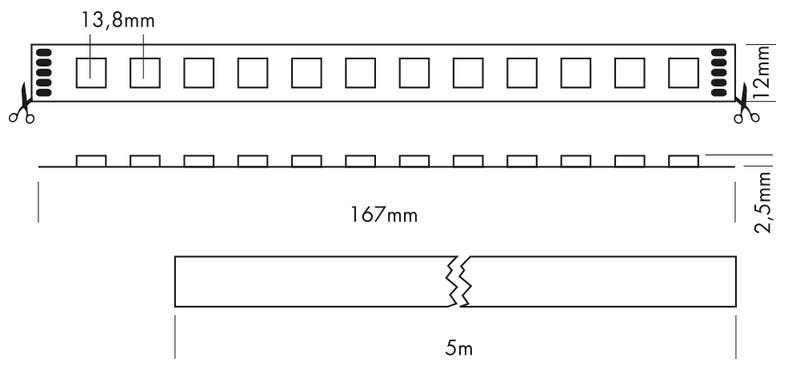 Flex Strip RGBW (2700K) 5m RGBW (W=2700K) - PROLED | Bellalite Flex Strip RGBW (2700K) 5m RGBW (W=2700K) - PROLED | Bellalite