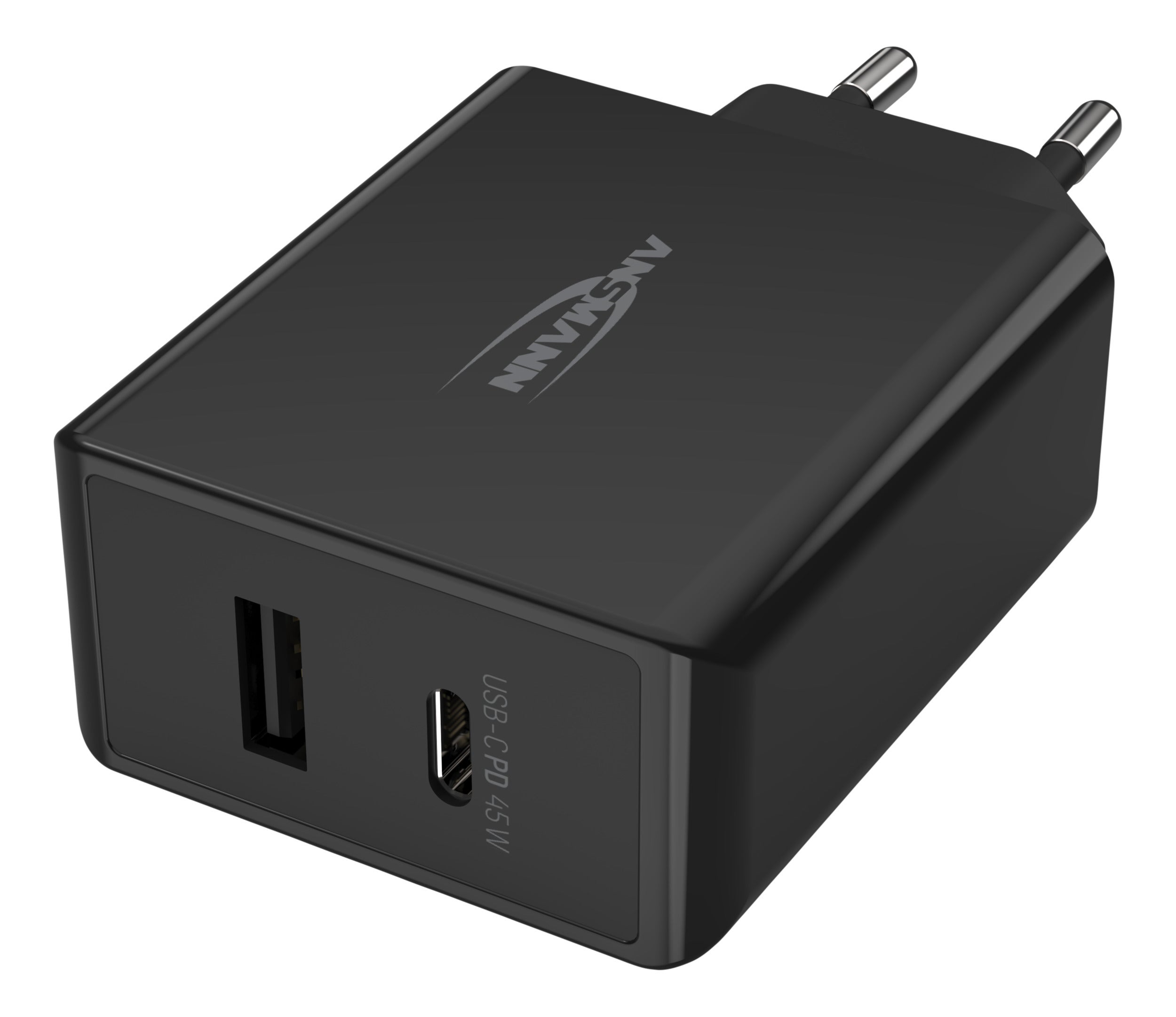 USB-PD-laddare 245PD Intelligent USB-PD charger 45 W - Ansmann | Bellalite
