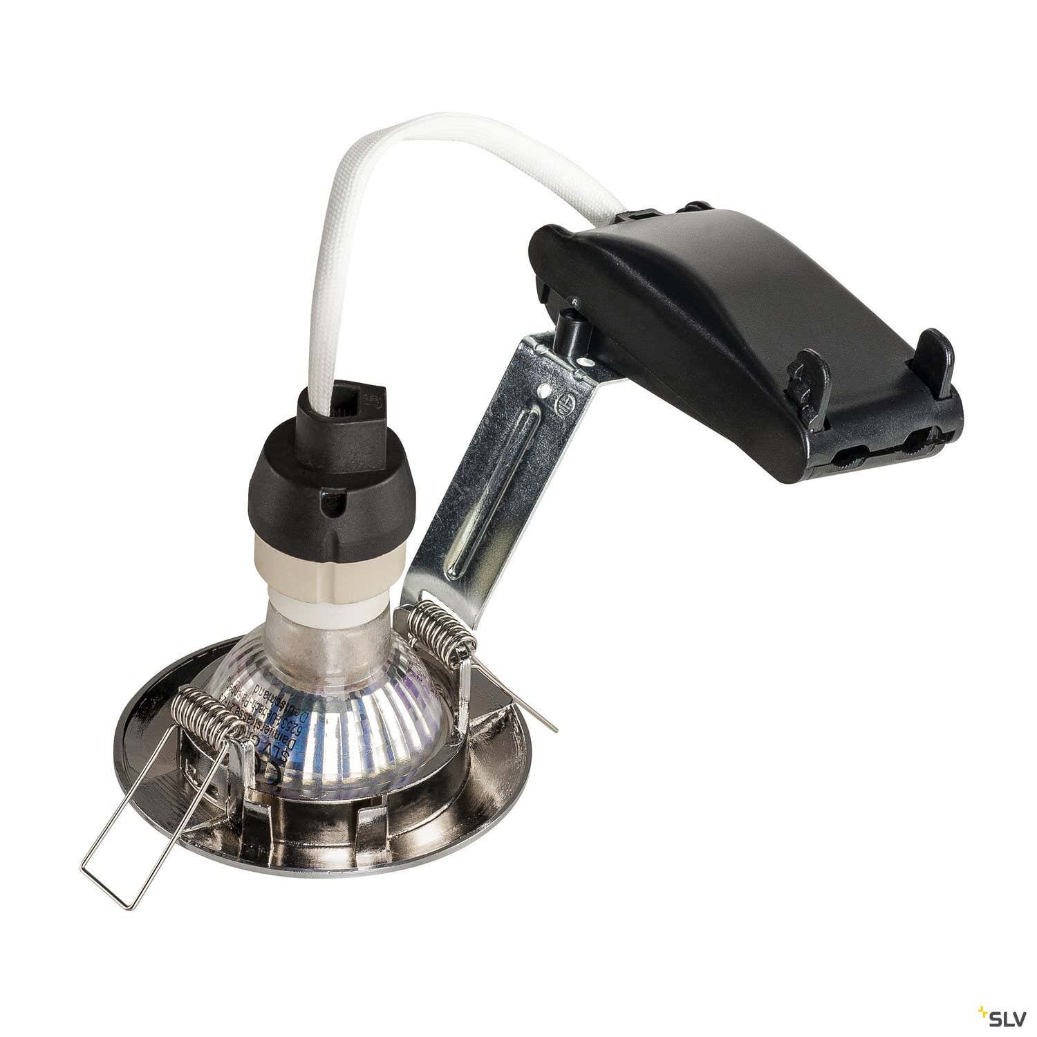 PIKA QPAR51, takinbyggnadsarmatur, fast, krom, max - SLV | Bellalite PIKA QPAR51, takinbyggnadsarmatur, fast, krom, max - SLV | Bellalite