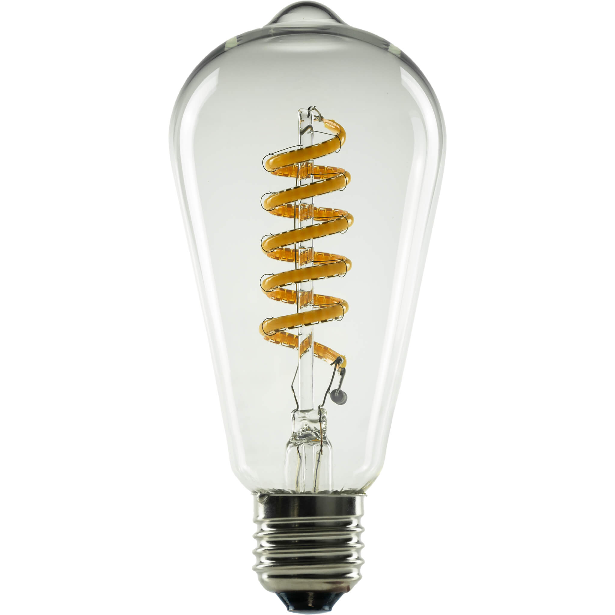 Segula Soft Line LED Rustica Curved Spiral Ambient Klar E27 6,2W 460lm 2000-2700K - Segula | Bellalite