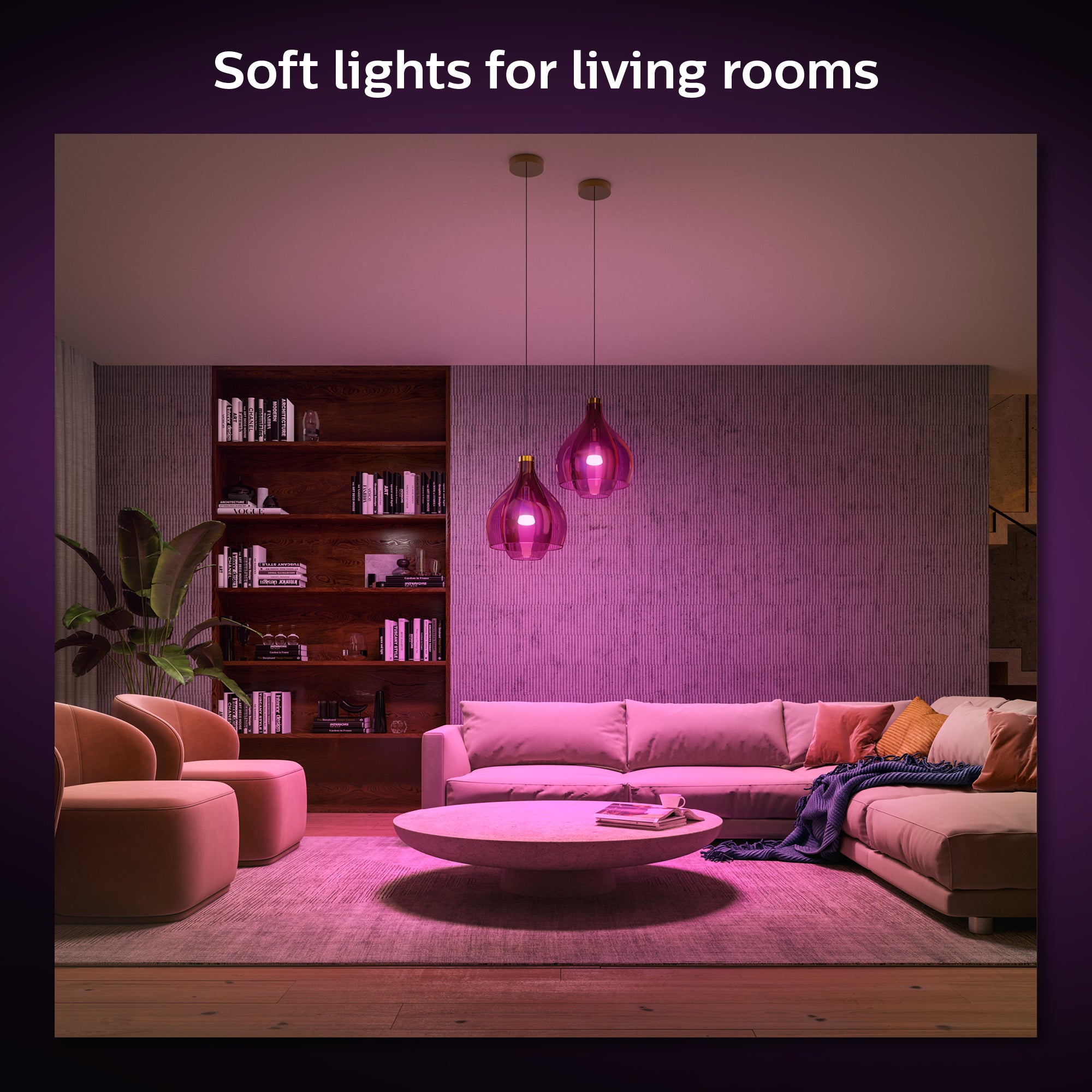 Philips Hue A60 White & Color E27 2-pack 9W 2000K-6500K + 16 million colors - Philips Hue | Bellalite