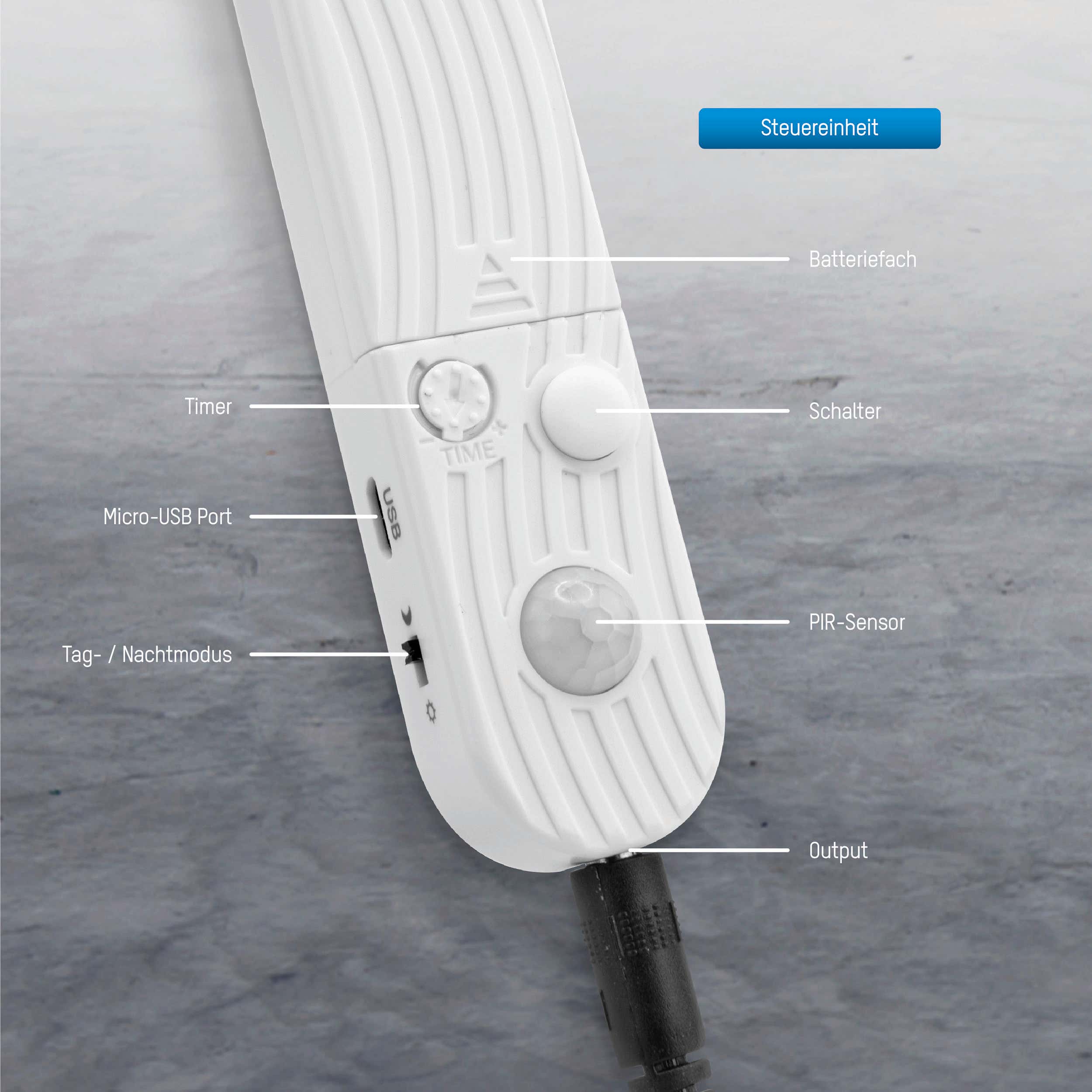 LED-Strip Sensor 2m Batteridriven 3000K - Ansmann | Bellalite LED-Strip Sensor 2m Batteridriven 3000K - Ansmann | Bellalite