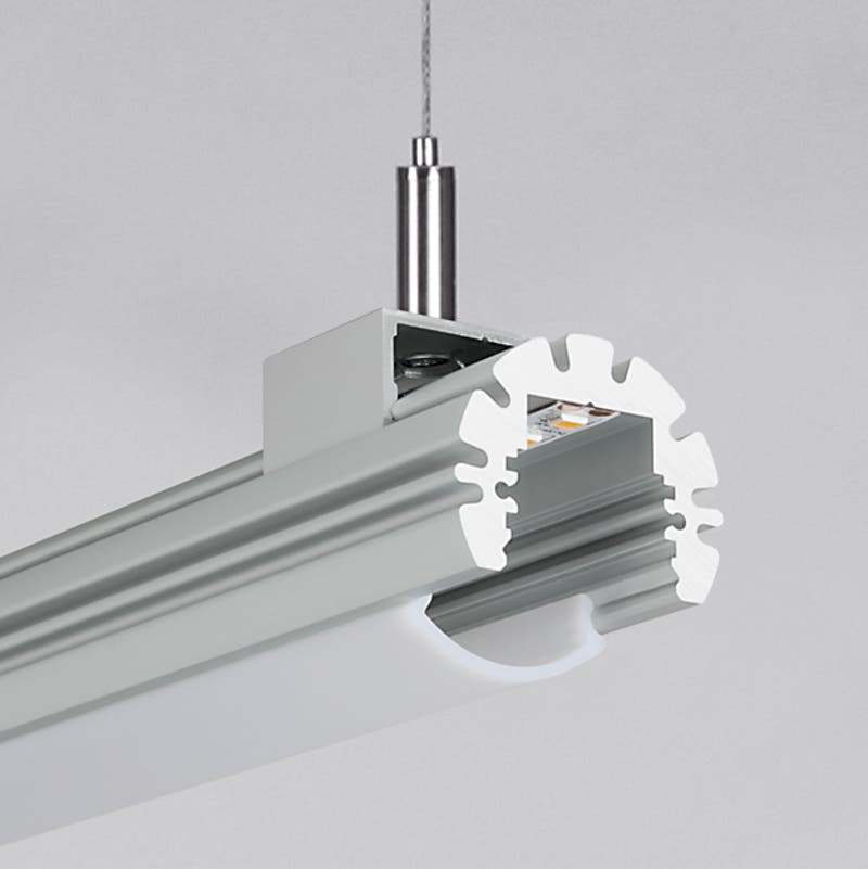 Aluminiumprofil M-Line Circle, 2m - PROLED | Bellalite Aluminiumprofil M-Line Circle, 2m - PROLED | Bellalite