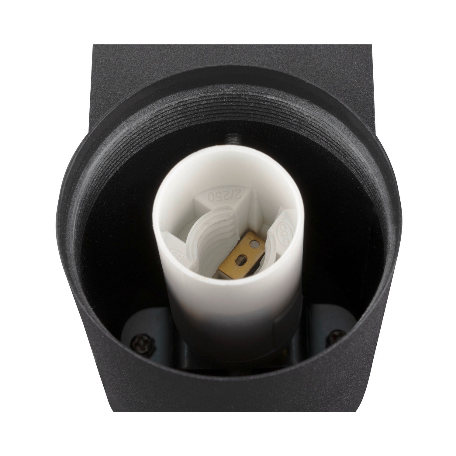 VARYT, wall-mounted light, round, 1x max. 6W E14, Svart  - SLV | Bellalite