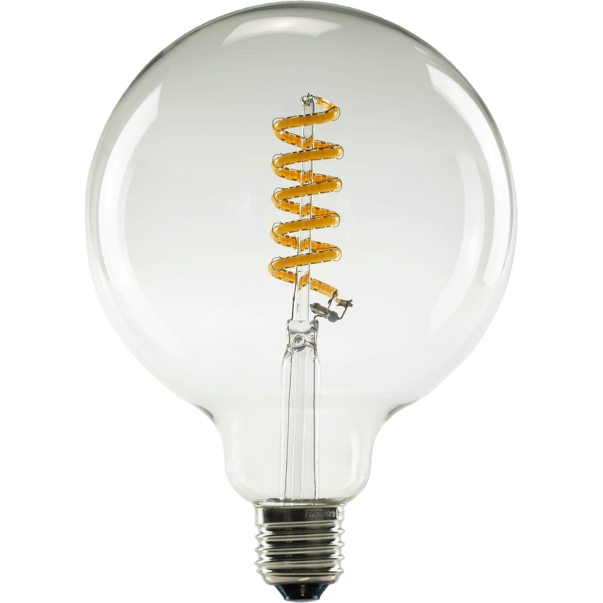 Segula Soft Line LED Globe 125 Curved Spiral Ambient Klar E27 6,2W 460lm 2000-2700K - Segula | Bellalite