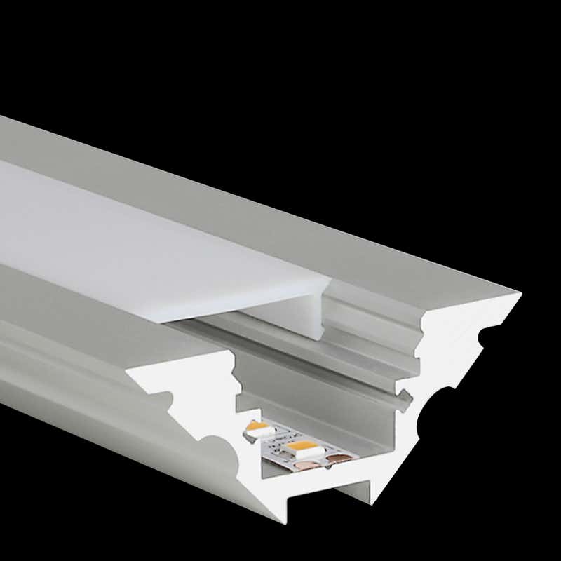 Aluminiumprofil M-Line Corner, 2m - PROLED | Bellalite Aluminiumprofil M-Line Corner, 2m - PROLED | Bellalite