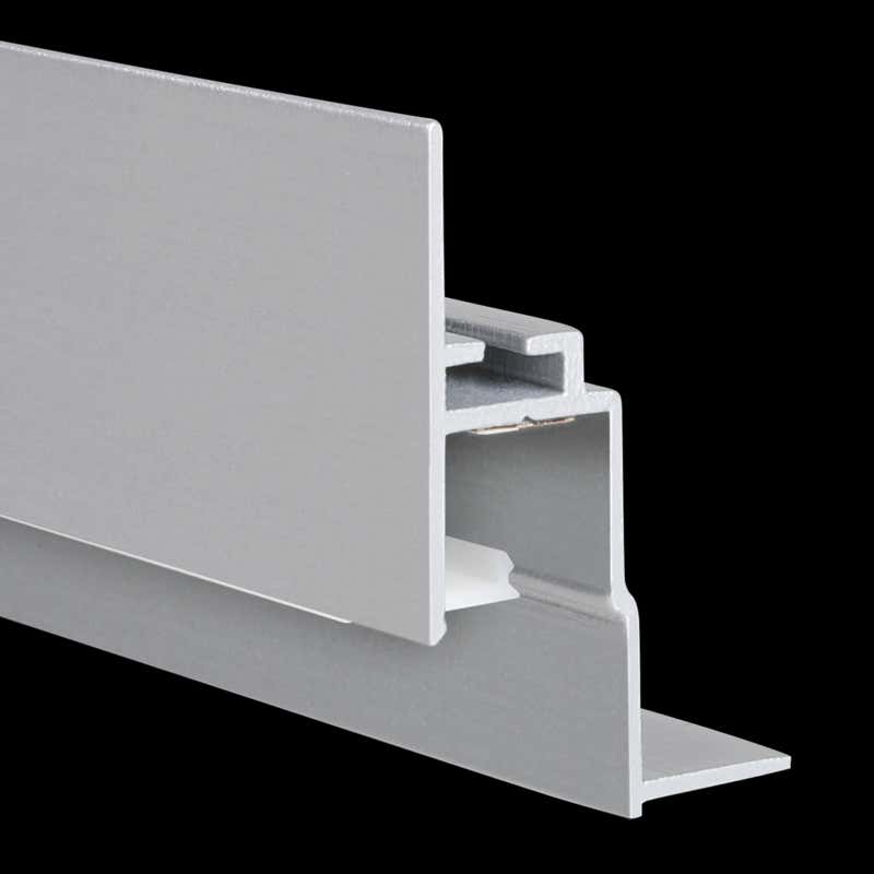 Aluminiumprofil S-Line Ceiling 24, 2m Alu - PROLED | Bellalite Aluminiumprofil S-Line Ceiling 24, 2m Alu - PROLED | Bellalite