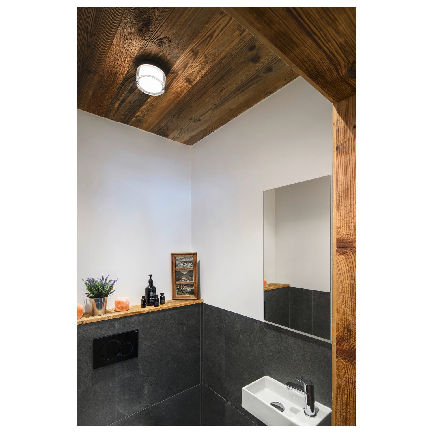 CYFT, wall- and ceiling-mounted light, 2700/3000/4000K, 6.5W, PHASE, Svart  - SLV | Bellalite