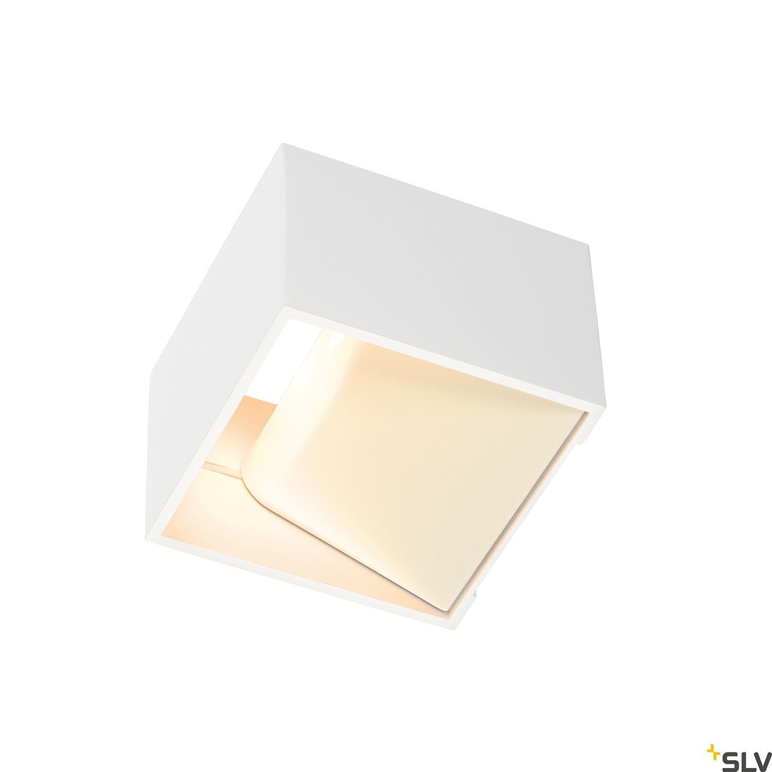 LOGS IN LED väggarmatur, vit, 2000K-3000K dim to w  - SLV | Bellalite