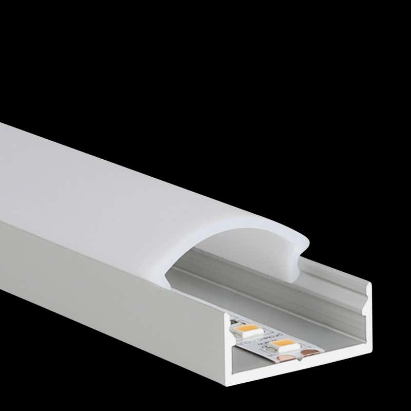 Aluminiumprofil M-Line Extra Low 10, 2m - PROLED | Bellalite Aluminiumprofil M-Line Extra Low 10, 2m - PROLED | Bellalite