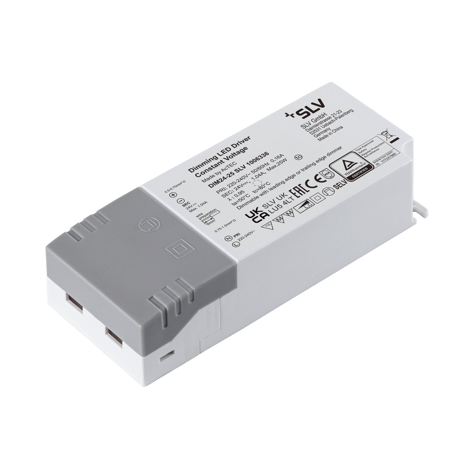 LED Power Supply 24V 25W fasdim - SLV | Bellalite