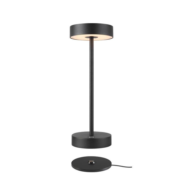 VINOLINA, table lamp, battery, IP54, 2700/3000K, TOUCH, Svart - SLV | Bellalite VINOLINA, table lamp, battery, IP54, 2700/3000K, TOUCH, Svart - SLV | Bellalite