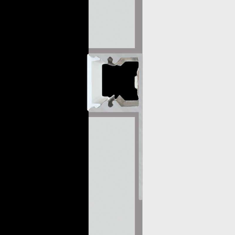 Aluminiumprofil S-Line Tiles 10mm, 2m Alu - PROLED | Bellalite Aluminiumprofil S-Line Tiles 10mm, 2m Alu - PROLED | Bellalite