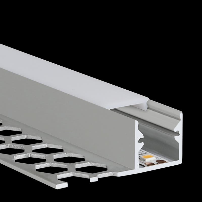 Aluminiumprofil S-Line Tiles 10mm, 2m Alu - PROLED | Bellalite Aluminiumprofil S-Line Tiles 10mm, 2m Alu - PROLED | Bellalite