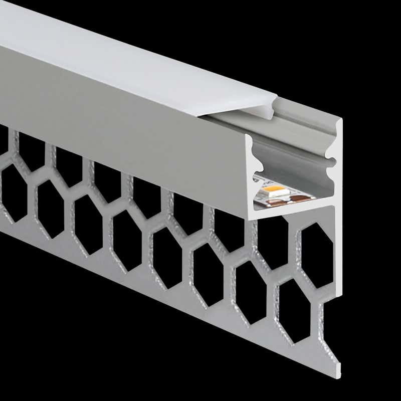 Aluminiumprofil S-Line Tiles Top, 2m Alu - PROLED | Bellalite Aluminiumprofil S-Line Tiles Top, 2m Alu - PROLED | Bellalite