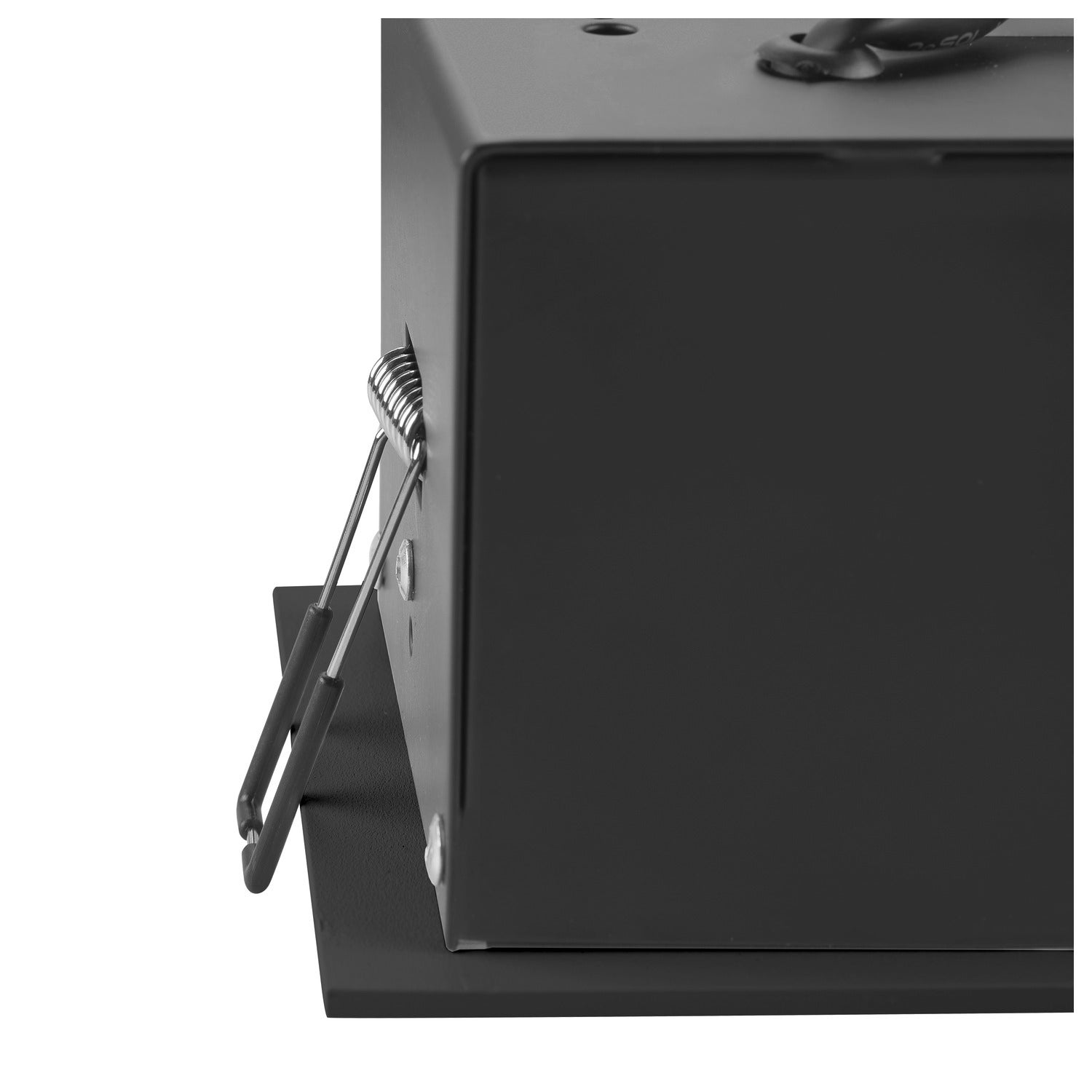 KADUX, recessed ceiling light, single, 3000K, 38°, IP 20, square, Svart  - SLV | Bellalite