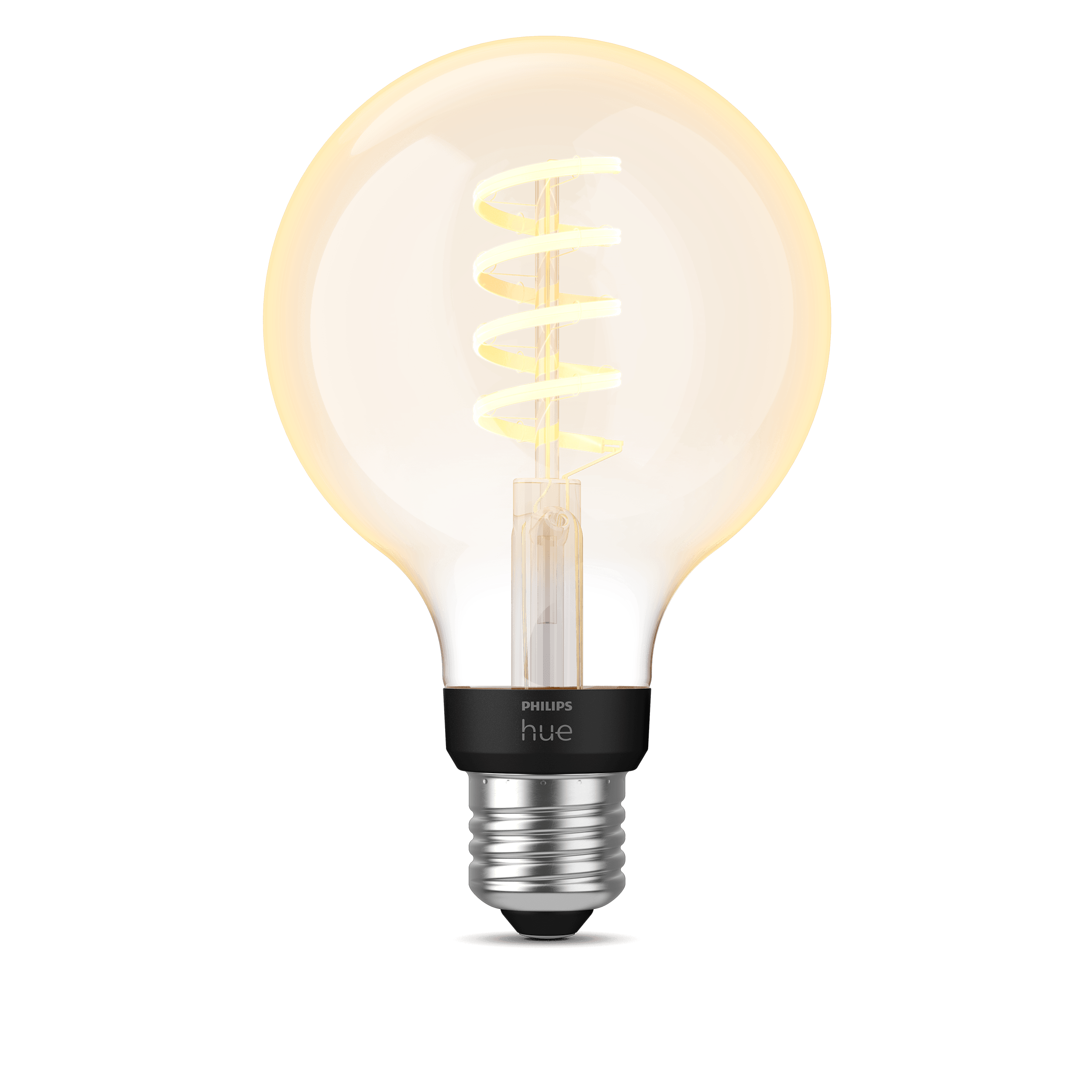 Philips Hue Filament Glob 95mm White Ambience E27 7W 2200K-4500K - Philips Hue | Bellalite