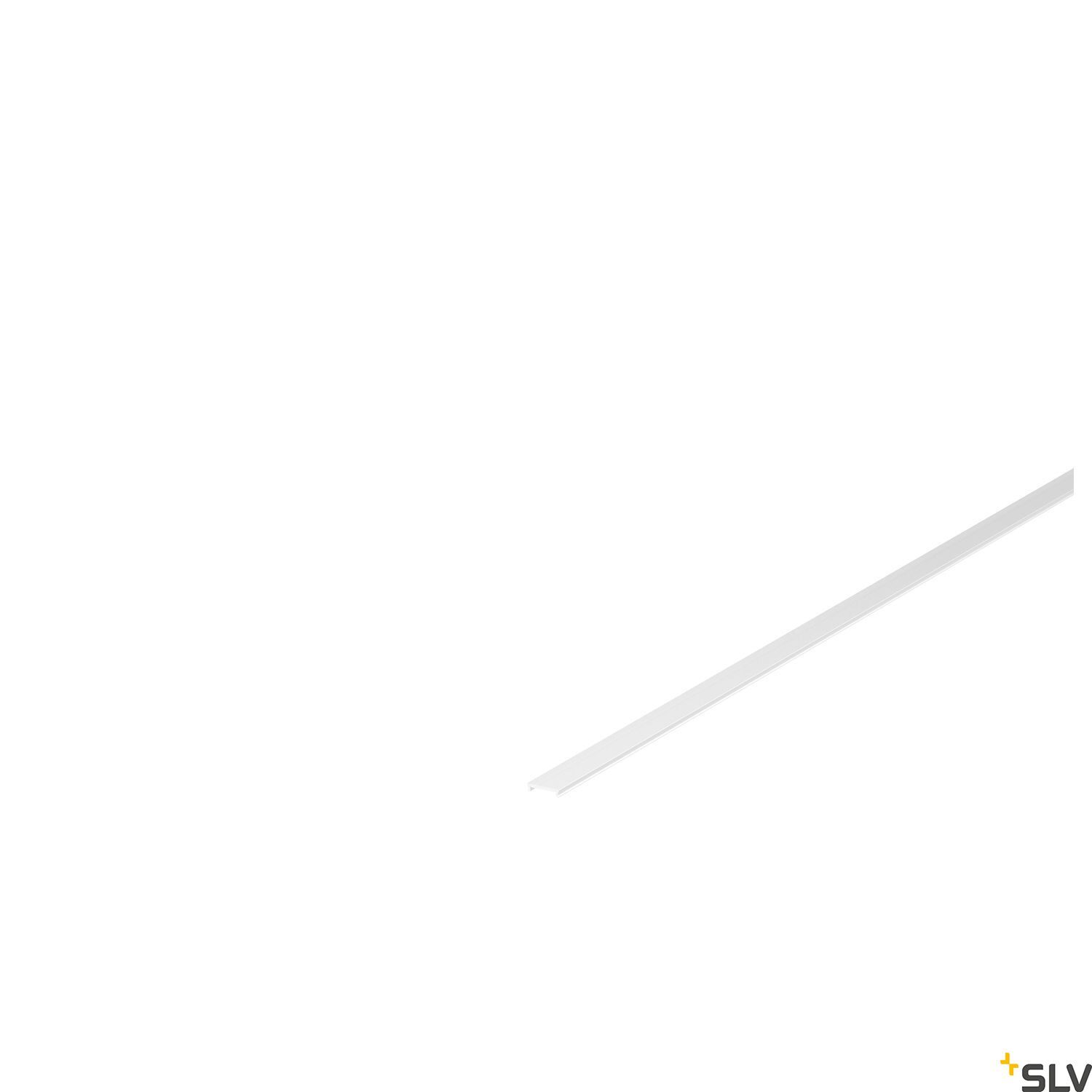 GRAZIA 10 övertäckning av plast, låg, 2m, satinera  - SLV | Bellalite